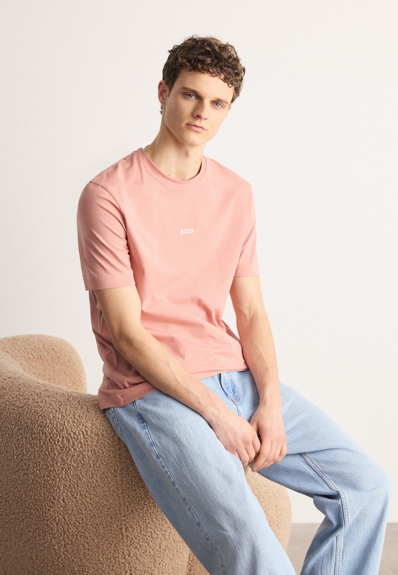 BOSS TCHUP - T-Shirt basic - open pink