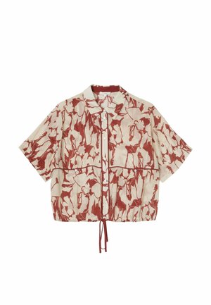 Yerse, CAMISA ESTAMPADA DE MANGA CORTA - Blusa - rojo