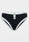 MONOCHROME HIGH-WAIST - Cuecas de biquíni - white/black