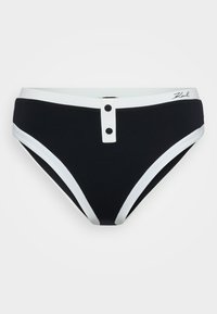MONOCHROME HIGH-WAIST - Bikini apakšdaļas - white/black