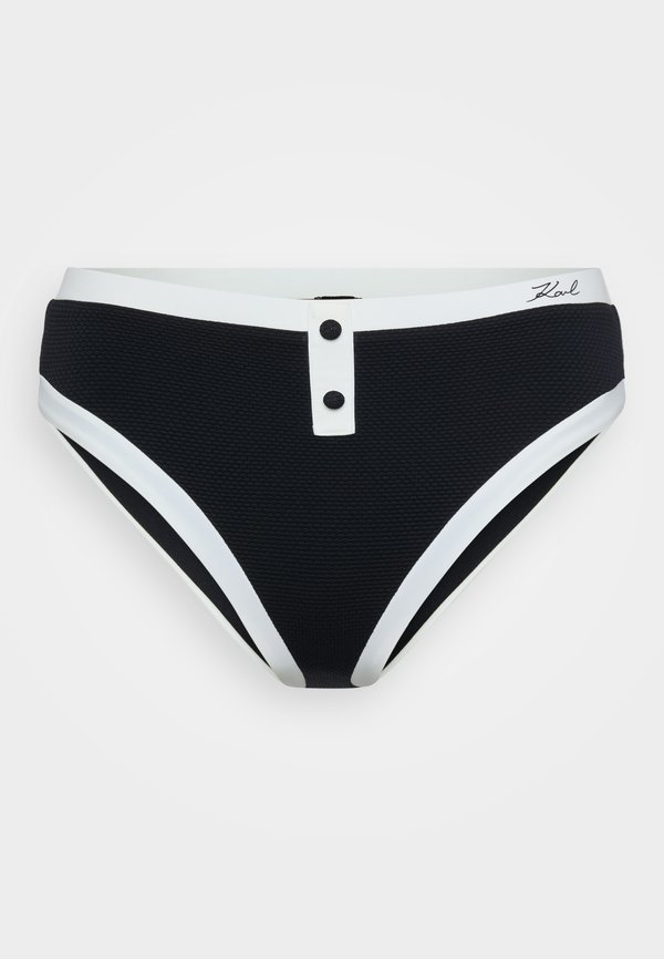 MONOCHROME HIGH WAIST BOTTOM - Bikini bottoms3