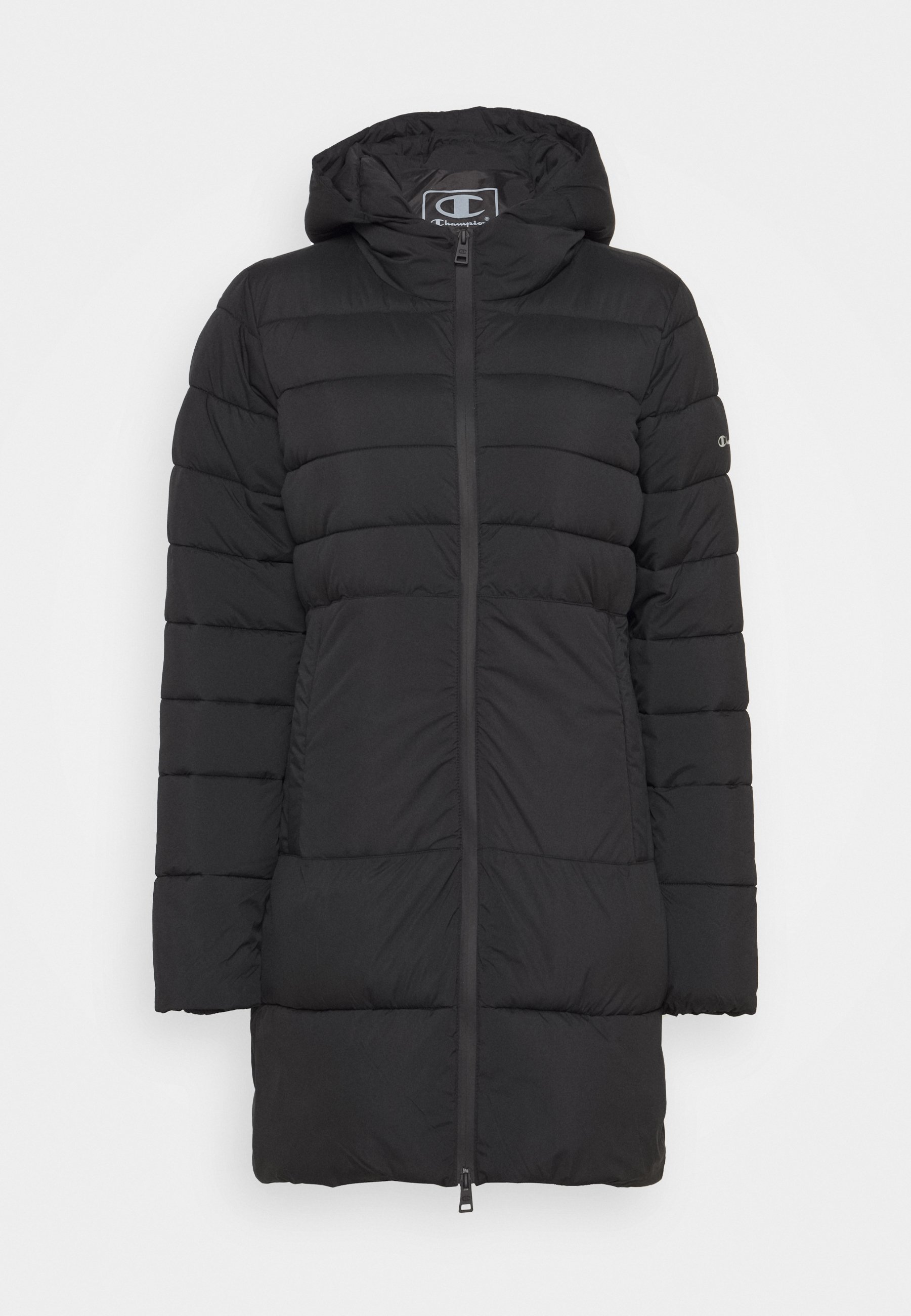 Champion HOODED JACKET LEGACY Winterjas blackZwart Champion HOODED JACKET Winterjas blackZwart Zalando.nl