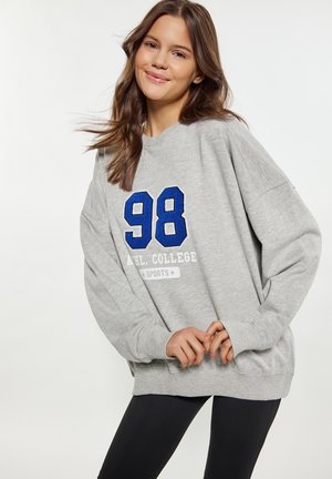 Sweatshirt - hellgrau melange