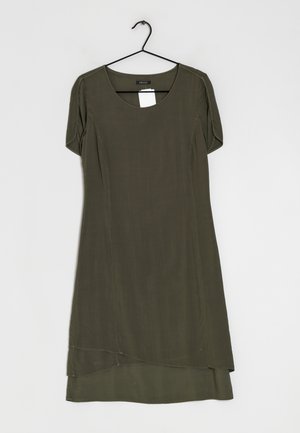 Vestito di maglina - green
