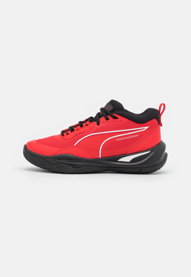 Puma PLAYMAKER PRO JR UNISEX Basketball shoes high risk red/jet