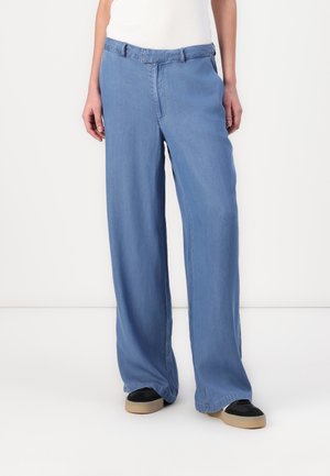 NMIRISA LOOSE PANT - Bukser - medium blue denim