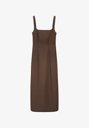 Massimo Dutti, Hverdagskjole - dark brown