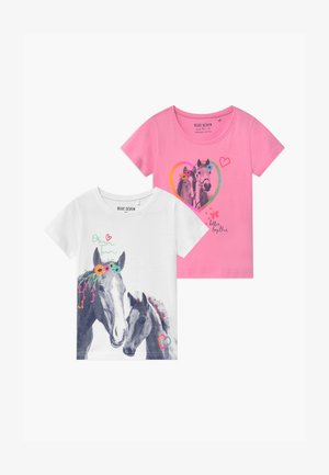 SMALL GIRLS HORSE 2 PACK - T-shirt print - multi