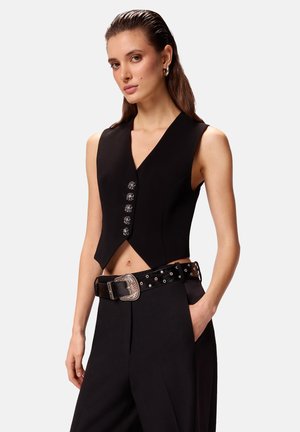 GIUGGIOLO DOUBLE ARMOURE STRETCH - Smanicato - black z