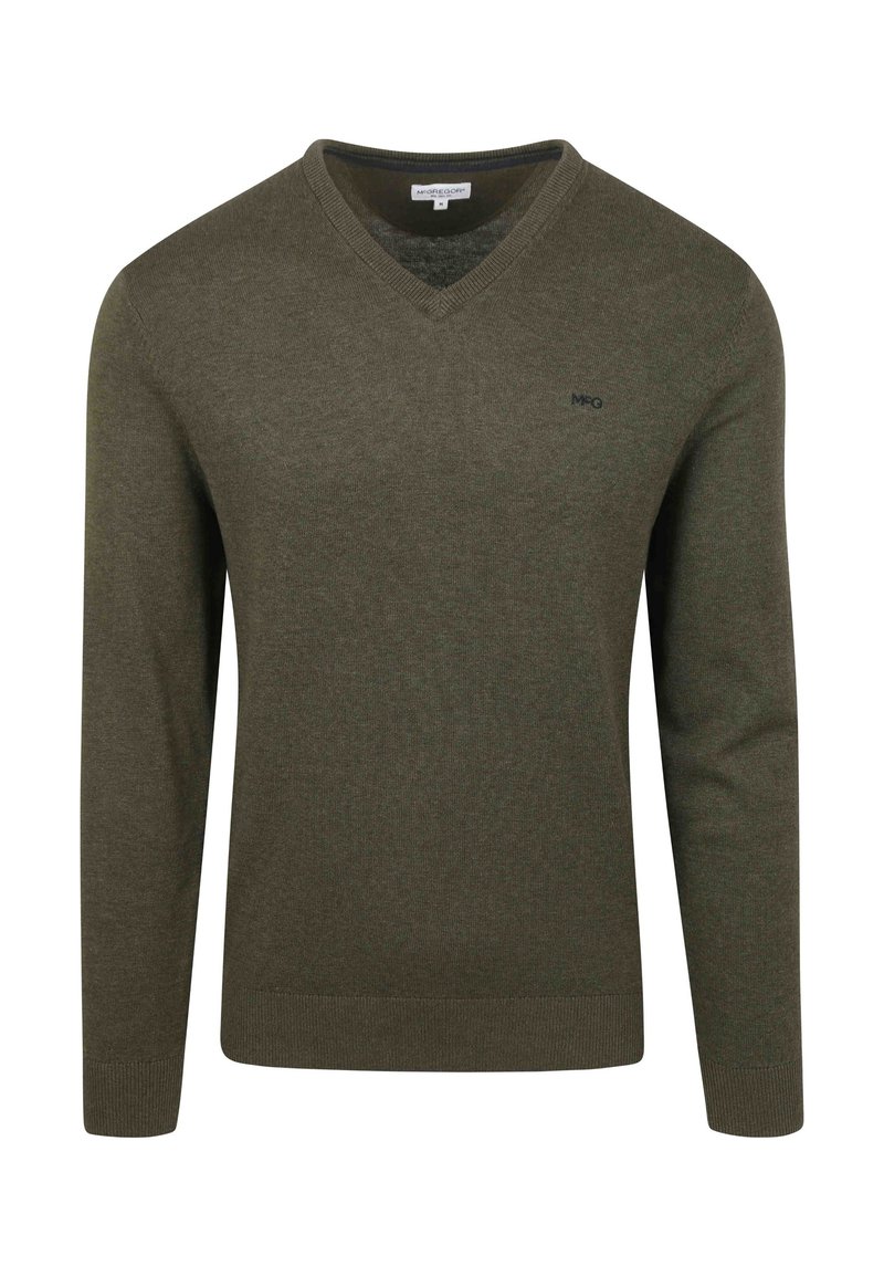 McGregor - V-NECK - Jumper - groen, Enlarge