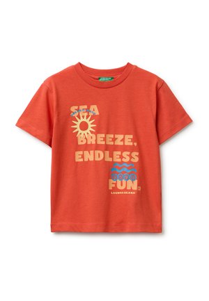 United Colors of Benetton, - T-shirt z nadrukiem