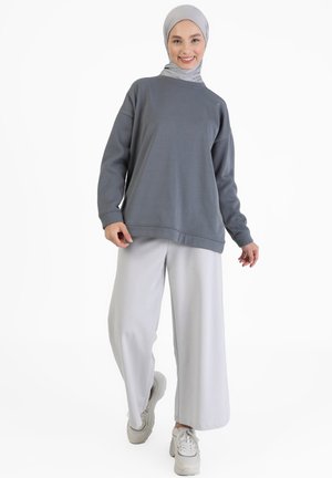 CREW NECK REFKA BASIC - Sweatshirt - grey