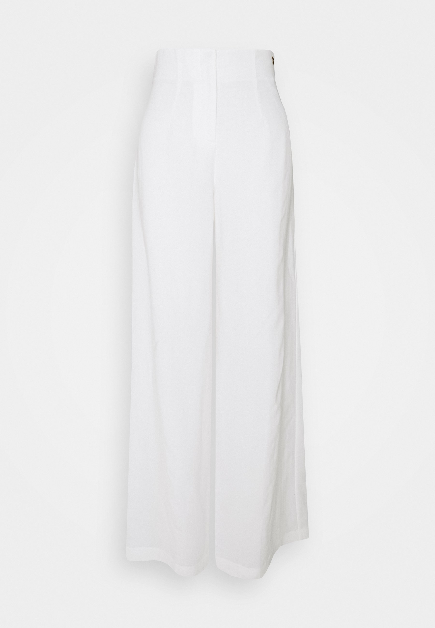 TWINSET PANTALONE AMPIO VITA ALTA - Pantaloni - bianco - Zalando.it