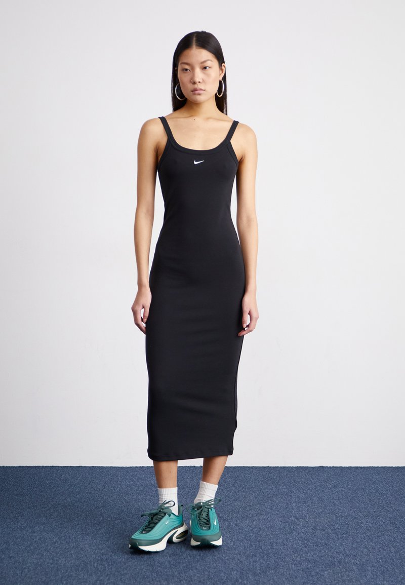 Nike Sportswear - Robe en jersey - black/sail, Agrandir