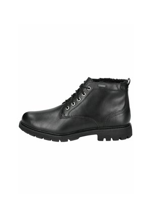 Stivaletti stringati - black wlined lea