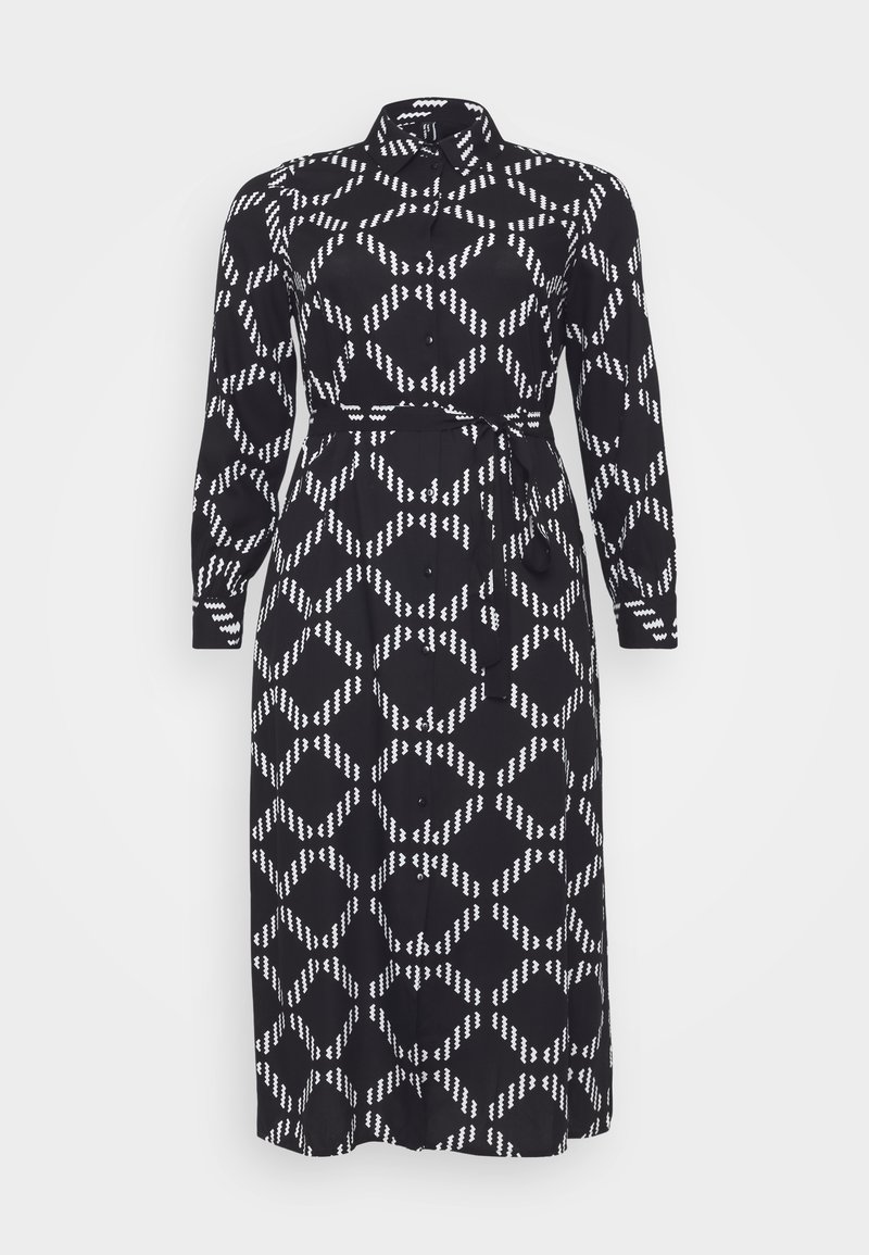 Vero Moda Curve Blousejurk zwart Vero Moda Curve Blousejurk zwart