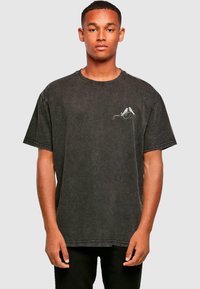 Merchcode LOVE BIRDS - T-shirts med print - black