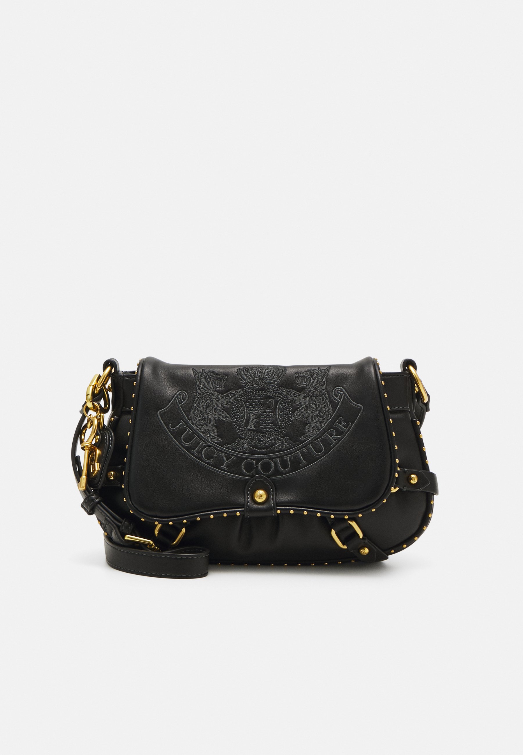 Juicy Couture TWIG FLAP BAG UNISEX - Cross body bag - black 