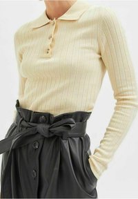 Selected Femme Piké - white