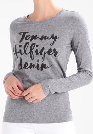 Longsleeve - mottled light grey