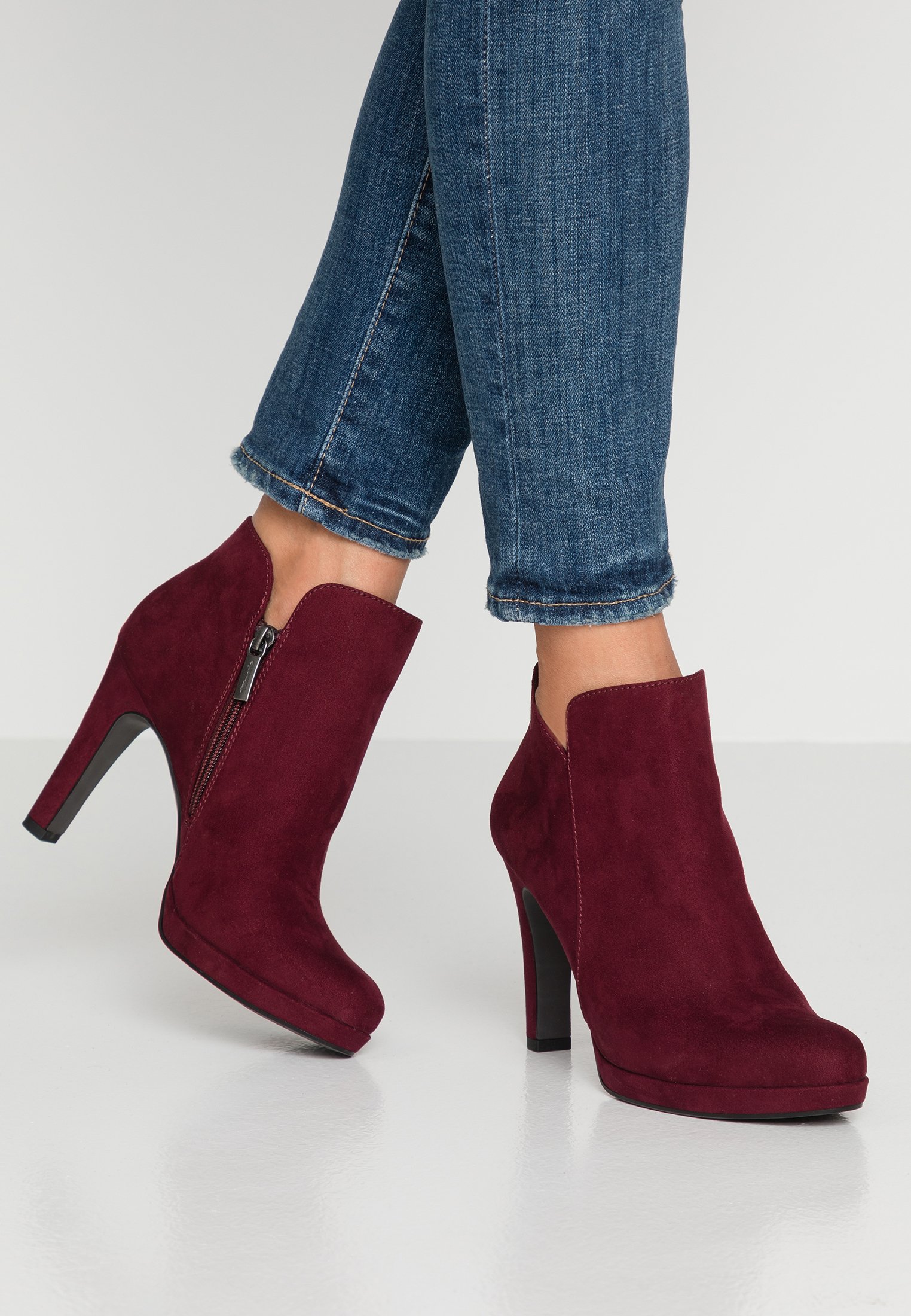 WOMS BOOTS Klassiska stövletter vine WOMS BOOTS Klassiska stövletter vine