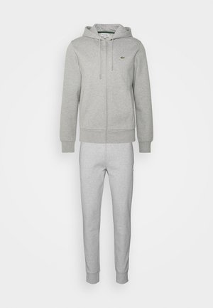 Lacoste Sport SPORTS HOODED TRACKSUIT - Chándal - silver chine