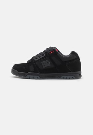 STAG UNISEX - Sneakers laag - black/grey/red