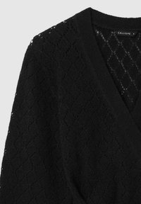 Calliope SCALDACUORE IN POINTELLE - Cardigan - nero