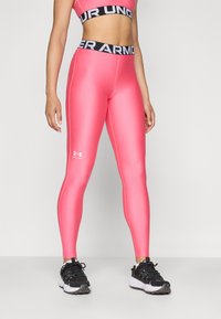 Under Armour HEATGEAR - Leggingek - super pink/white