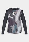NBA CITY EDITION BROOKLYN NETS PREGAME TOP - Klub merchandise - black