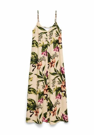 Vero Moda, DRESS VMLYRA LONG DRESS - Robe longue - bisque