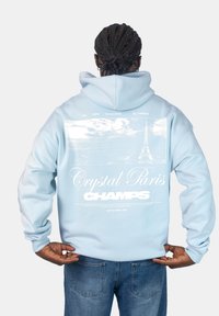 CRYSTAL PARIS Mikina s kapucí - ice water