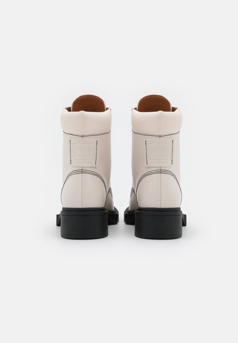 Damen Ankle Boots | Coach LORIMER BOOTIE Schnürstiefelette chalk/offwhite - LT28298 Damen Ankle Boots | Coach LORIMER BOOTIE Schnürstiefelette chalk/offwhite - LT28298