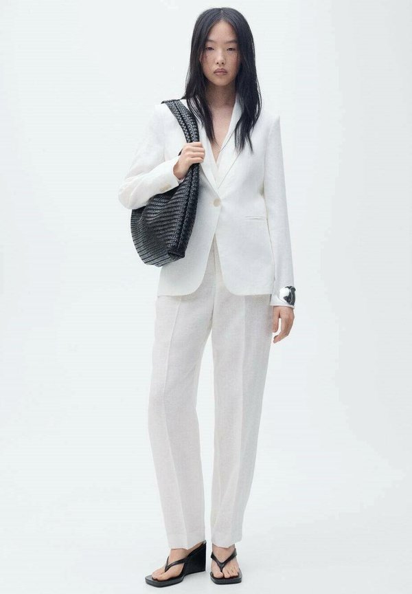 BORELI - Blazer - blanc cassé3