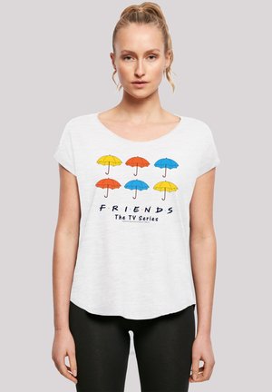 FRIENDS BUNTE REGENSCHIRME - Print T-shirt - white