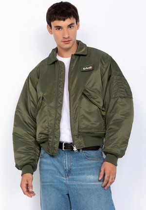 Schott Bomber Jacket - kaki army