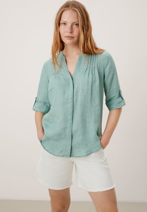 Blouse - turquoise melange