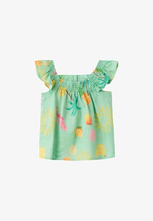 Mango Kids, BABY - Blouse - green