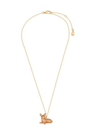 RESTING FAWN CHAIN - Verižica - gold-coloured