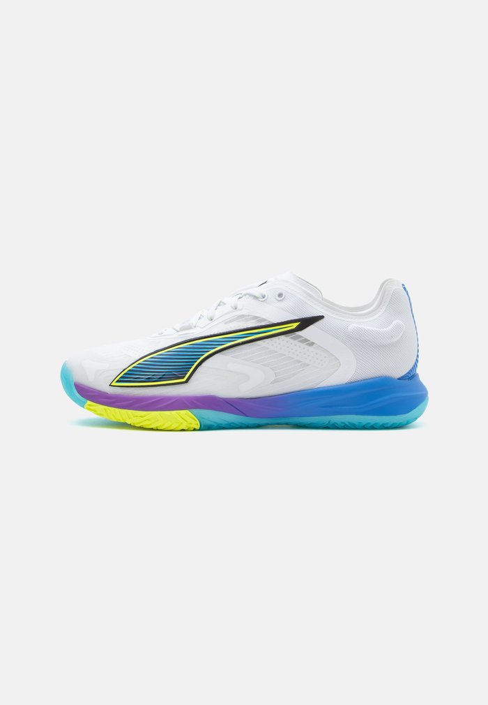 PUMA ACCELERATE NITRO SQD 4 GAME ON UNISEX - Trainers - white/glowing red/ultra blue