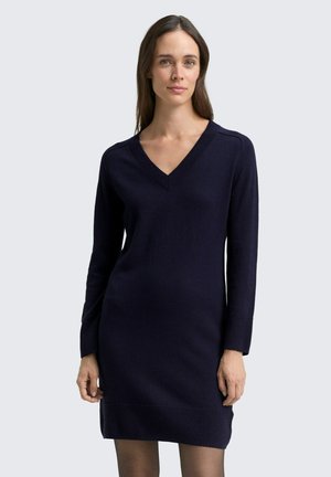 Abito in maglia - knitted navy melange