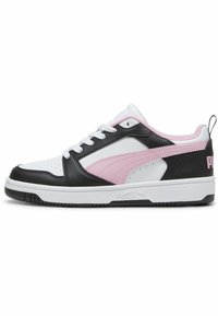 Puma - REBOUND - Sneakers low - black  pink lilac white Imagine miniatură 1