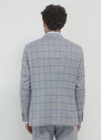 Calliope MONOPETTO A QUADRI - Giacca elegante - var grigio chiaro