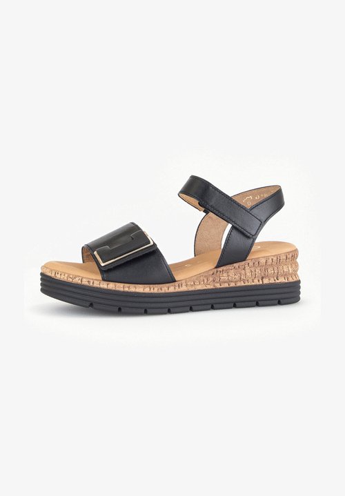Gabor Bruine Leren Dames Sandalen Gabor Bruine Leren Dames Sandalen