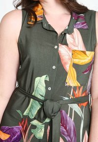 Cassis Robe chemise - khaki