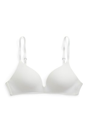 WIRELESS PLUNGE BRA - Triangel-bh - white cloud