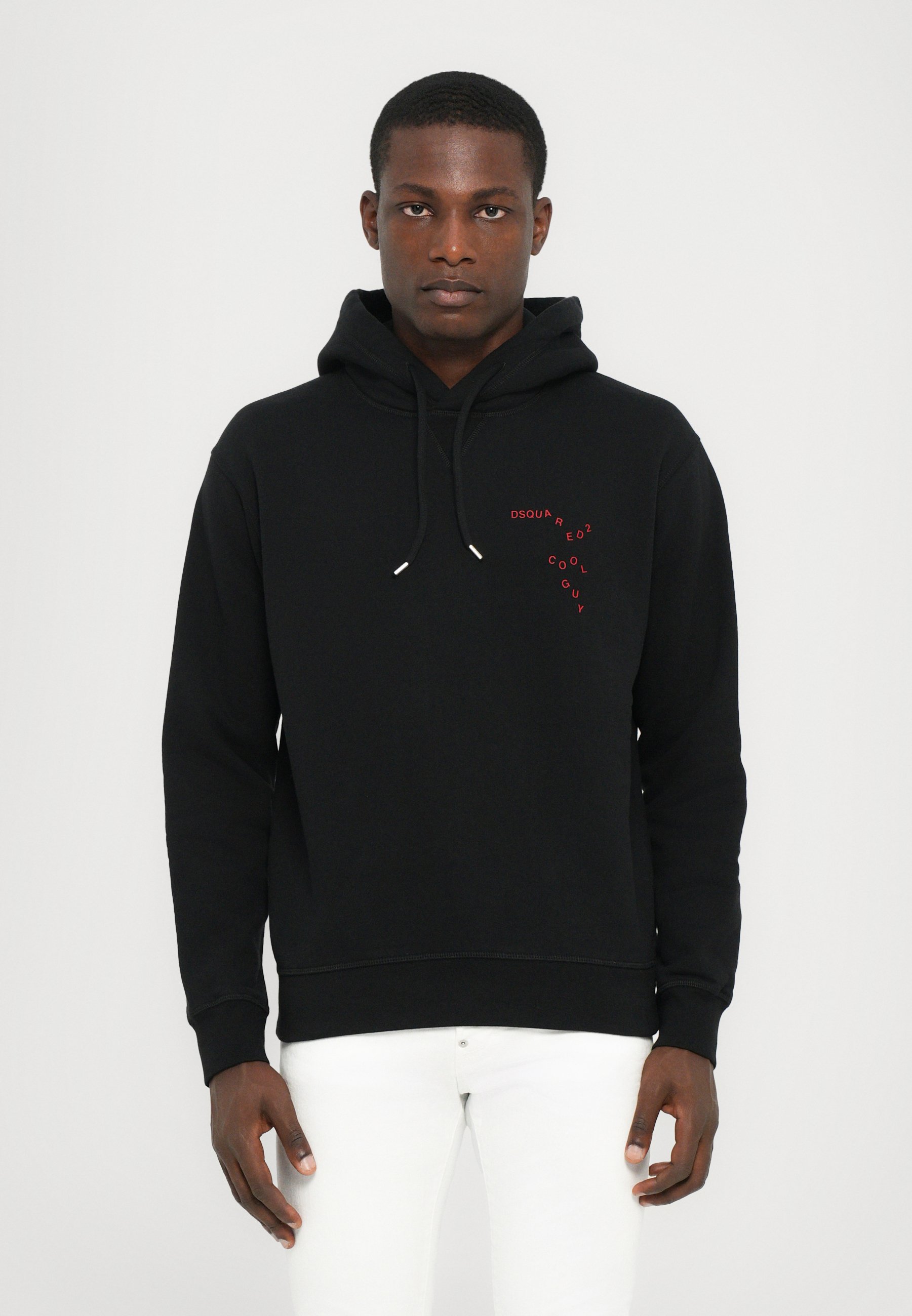 Felpa Icon Dsquared Nera Felpa Icon Felpe Uomo Dsquared Saldi