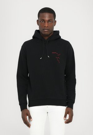 COOL FIT HOODIE - Felpa - black