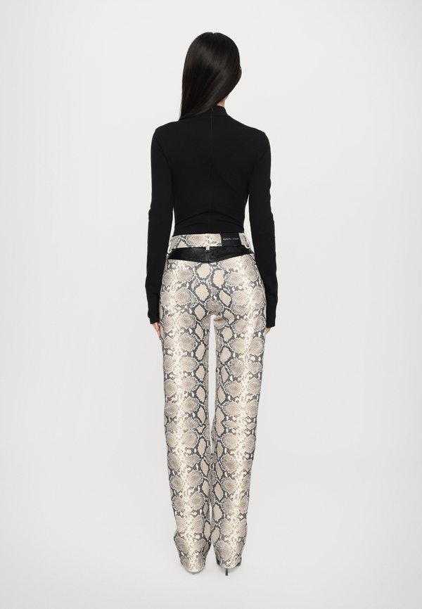 CRYSTAL CUTOUT BODYSUIT - Long sleeved top3