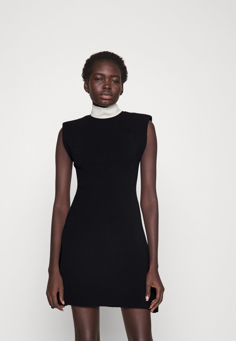 HUGO SETZUKIE Shift dress black/white/black Zalando.co.uk